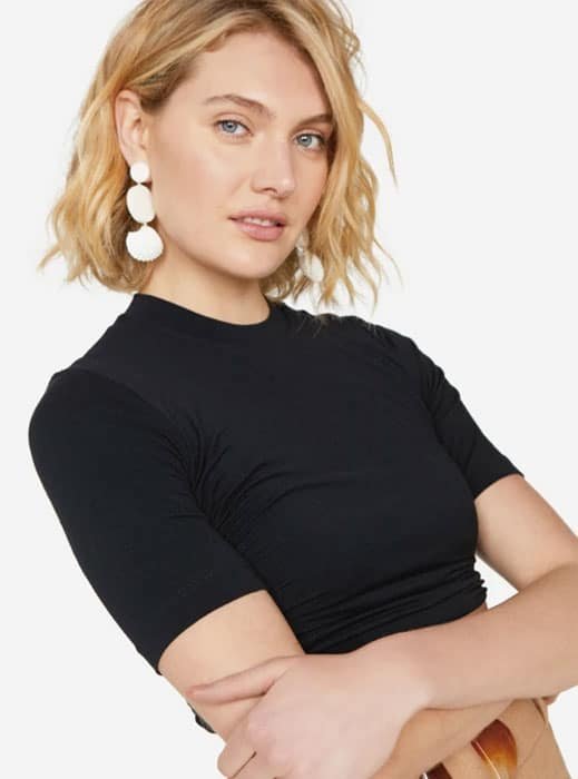 Cropped Preto